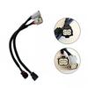 2PCS 8 Pins Rear Tail Light 4388140 Self-disconnecting Wiring Harness 1940131 1831334 For Ford Transit Mk8
