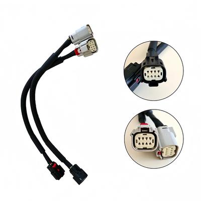 2PCS 8 Pins Rear Tail Light 4388140 Self-disconnecting Wiring Harness 1940131 1831334 For Ford Transit Mk8