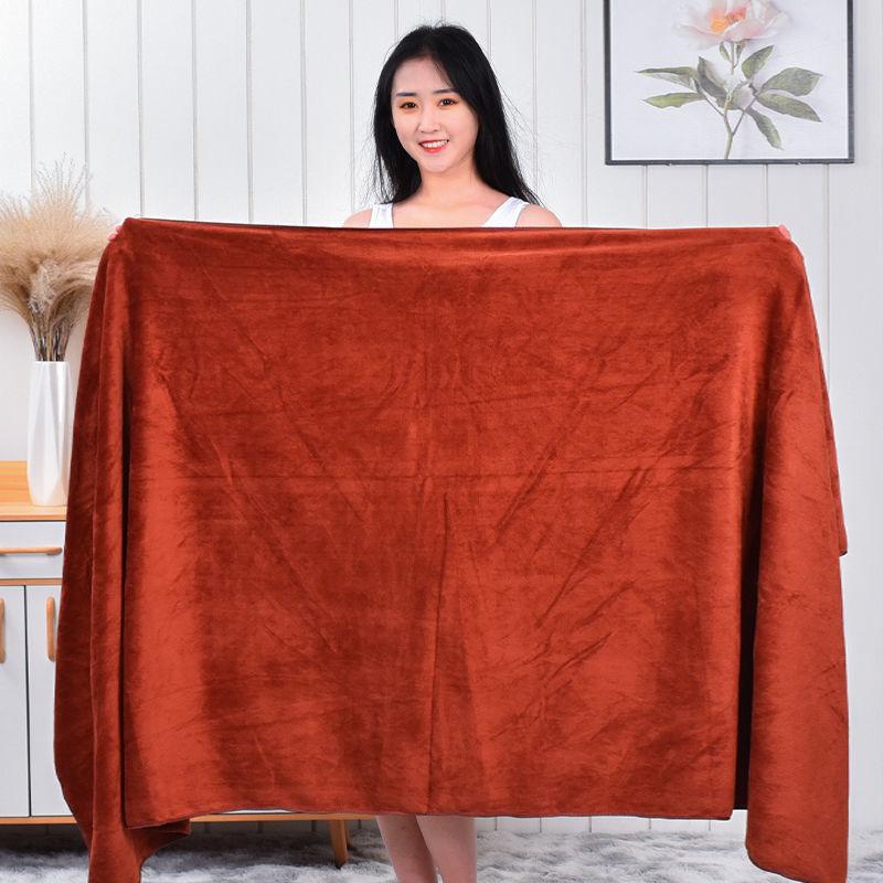 Thickened Ultrafine Fiber Bath Towel, Large Bath Towel, Ultrafine Aquatic Product, Textile Fiber, Strong Water Absorption and