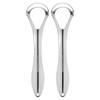 Stainless Steel Tongue Scraper, 2 Pack