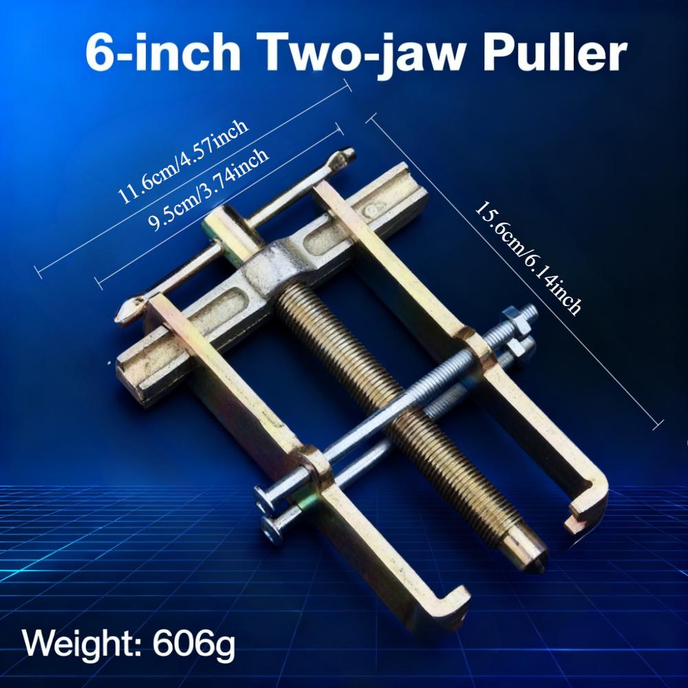 Double claw independent puller tool for bearing maintenance/automotive repair, strengthening bearings, automotive machinery