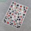3D Stereoscopic Cherry Billiards Dice Design Nail Art Decals DIY Manicure Accessories