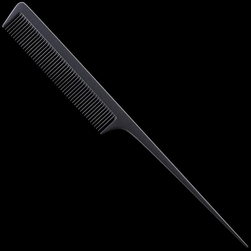 Антистатическая карбоновая расческа-хвост