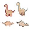 Child's Bedroom Dinosaur Wall Hanging Made of Safe Wood Perfect for Preschool and Home Decoration