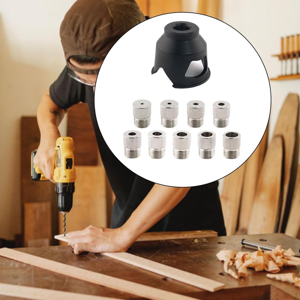 Positioning Puncher Self Centering Dowel Jig Kit Punching Tool Portable Straight Hole Drill for