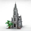 Medieval Cathedral Building Blocks Set Architecture Street View castle Model DIY Puzzle Toys for Children Birthday Gift