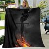 The Witcher Game Gamer Soft Plush Blanket,Flannel Blanket Throw Blanket for Living Room Bedroom Bed Sofa Picnic Cover Bettdecke