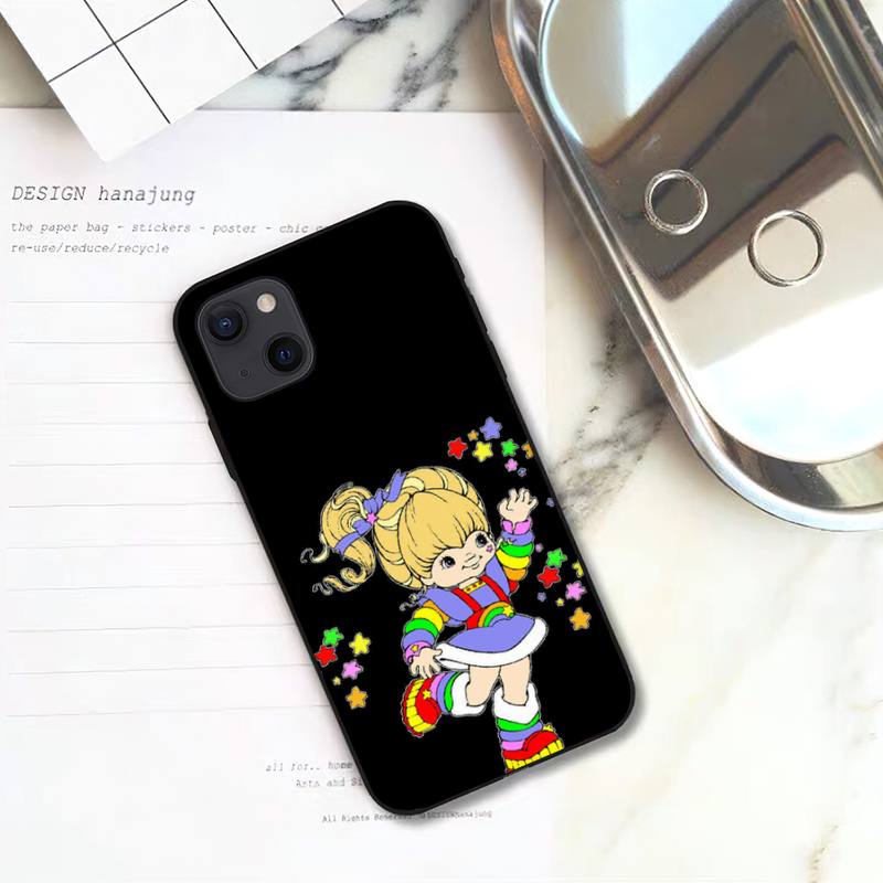 

Чехол для телефона Rainbow Brite для iPhone 11 12 Mini 13 14 Pro XS Max X 8 7 6s Plus 5 SE XR iPhone13mini