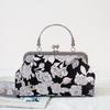 Short Style Handbag Material Kit - Handmade, Multiple Styles, Square Clasp Bag, Includes 20 Needles