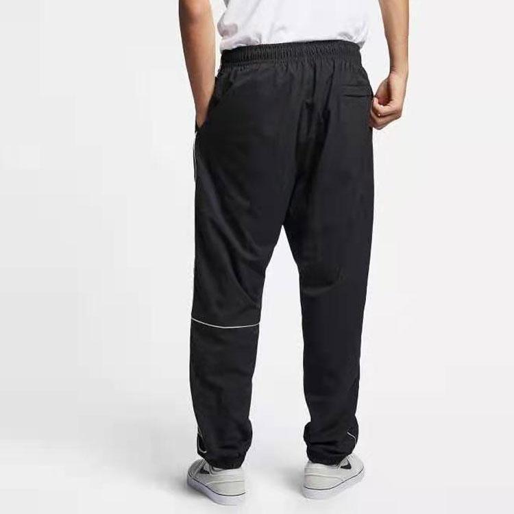 Nike SB Skateboarding Pantalons Longs Décontractés Collection Printemps Homme Pantalons Noir CN5433-010