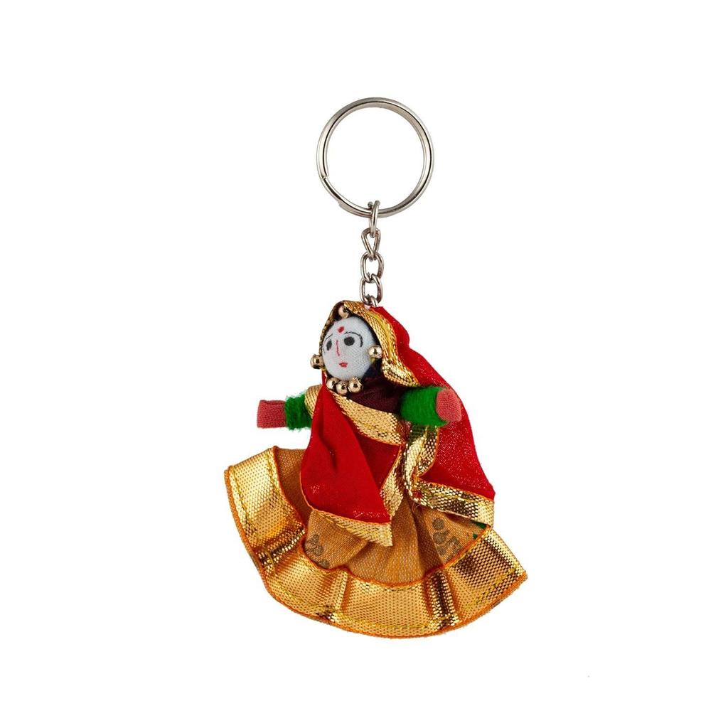 Handmade Multi-Colour Keychain