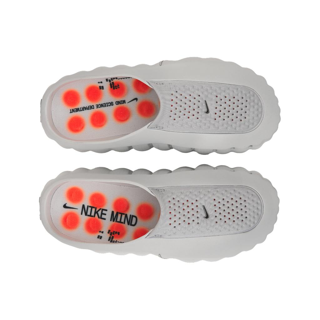 Nike Mind 001 Mule Light Smoke Grey Women Sandals Photon-Dust Hyper-Crimson Chrome HQ4309-003