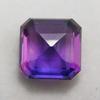 Square Cut   7 Carat Purple Natural Tanzanite Loose Gemstone
