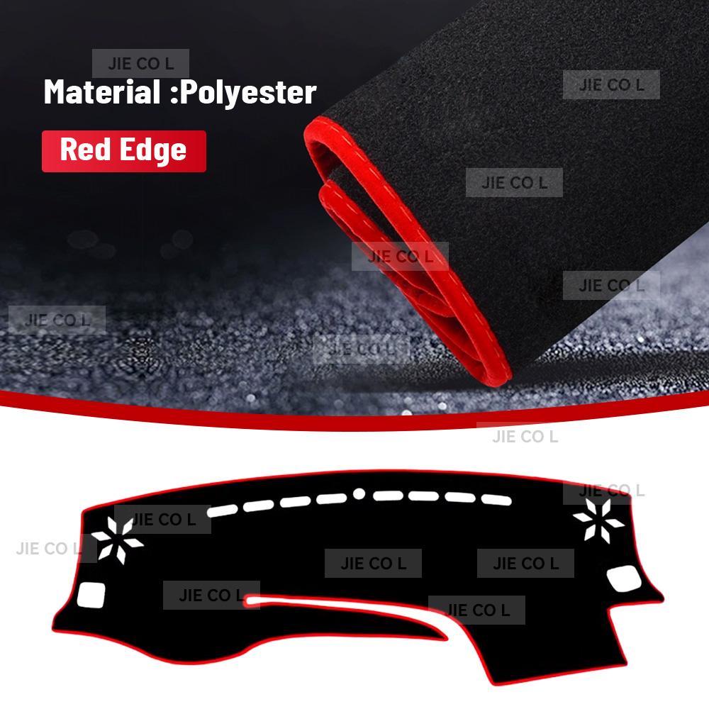 For TOYOTA Highlander 2014- Car Dashmat Anti-UV Dashboard Cover Dash Mat Sunshade Cushion Carpet Protective Accessories Left rudder driving