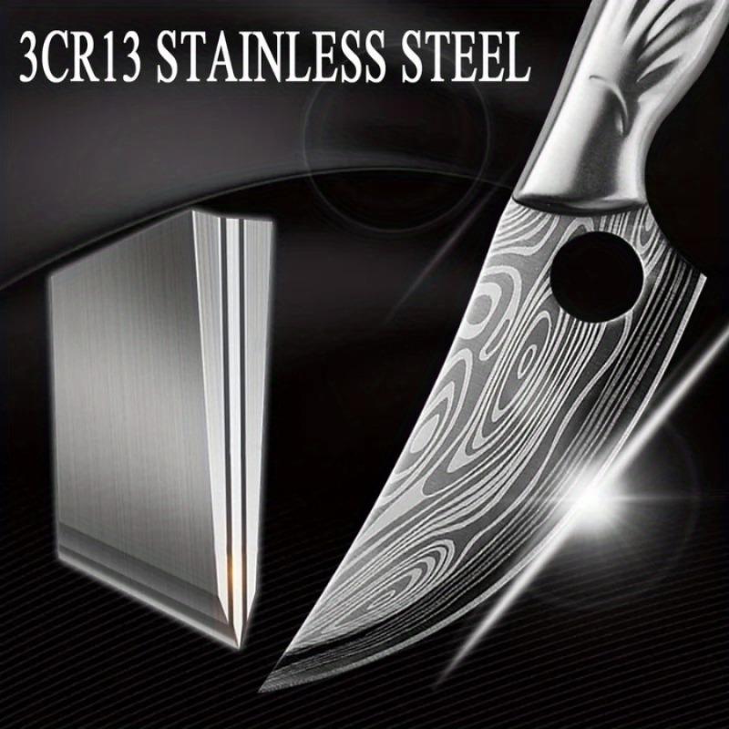 1PC Damascus Pattern Kitchen Knife Stainless Steel Japanese Utility Knives Butcher Knife Boning Knife