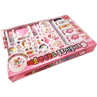 DIY Decoden Lab Comprehensive Gift Set, Random Delivery Korean Popular Toys