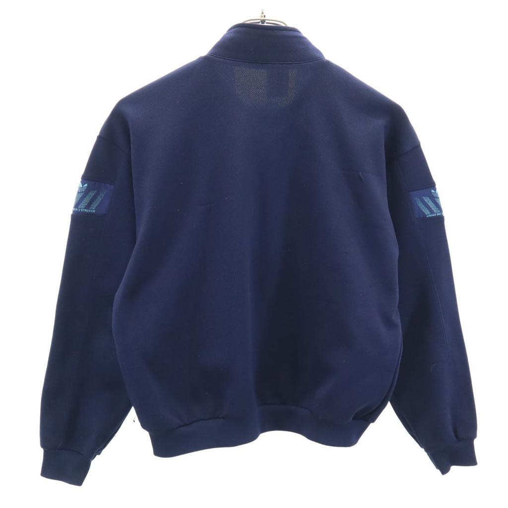 Adidas 80s Vintage Made by Descente Trefoil Logo Track Jacket 160 Jersey Kid's Used