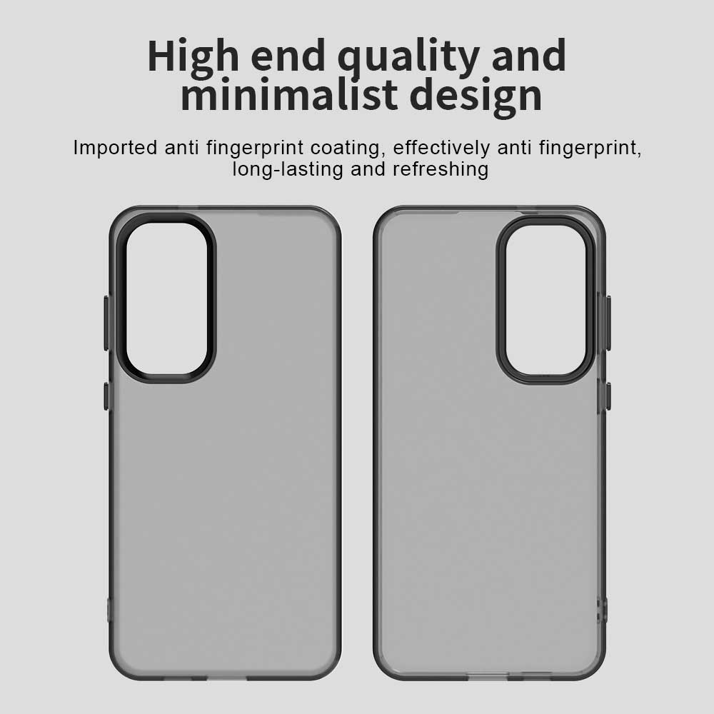 For Samsung Galaxy S23 FE Case PC+TPU+PET Matte Anti-Drop Phone Back Cover