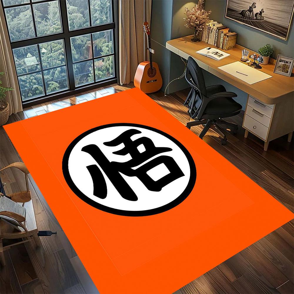 DragonBall Anime Charakter Teppich für Wohnzimmer Schlafzimmer Heimdeko Coole Film Matte Spielbodenmatte