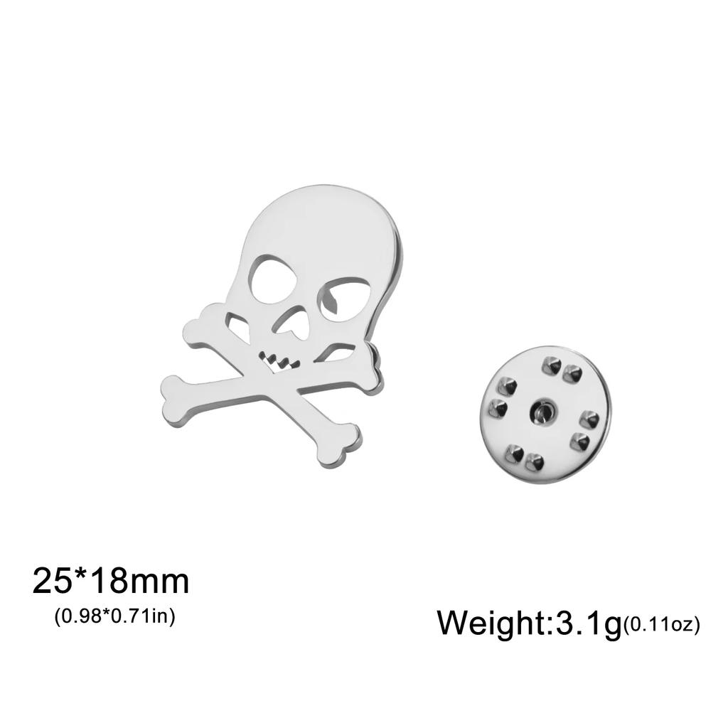 Lucktune Edelstahl Metall Pin Brosche Hexenknoten Flugzeug Ankh Kreuz Lebensbaum Broschen Für Männer Damen Hemd Abzeichen Geschenk