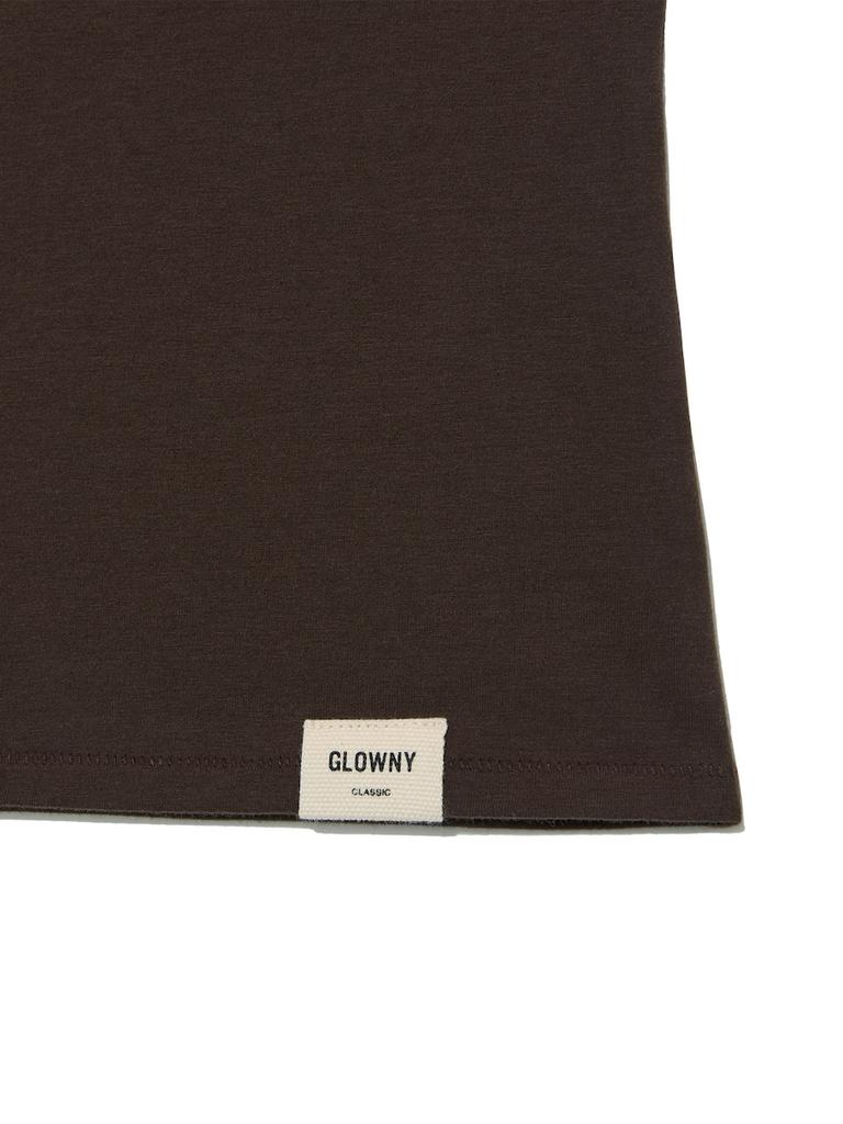 GLOWNY G Slim Tee (Brown)