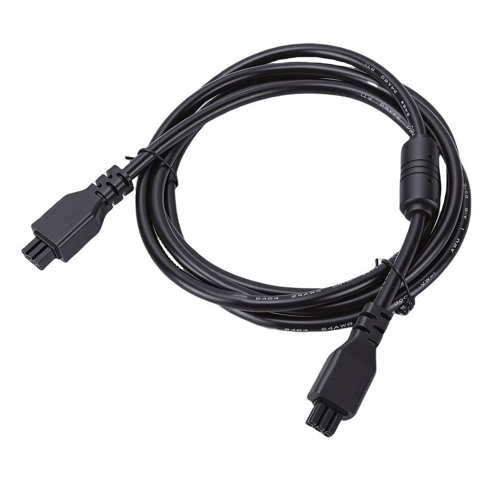 6 Pin Extension Cable Fit for Bambu Lab X1 P1 P1P P1S H2D 3D Printer AMS Lite Cord with Magnet Ring 1.5m