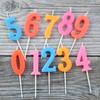 Cake Number Candle Birthday Cake Candle Medium Number Candle Color Number Candle