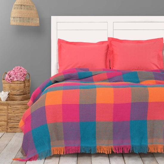 

Karaca Home Coloro Neon Multi Double Waffle Pike