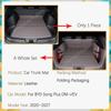 Car Trunk Mats For BYD Song Plus DM-i EV Seal U Sealion 6 SA3 2020-2027 Leather Cargo Liner Covers Boot Carpets Auto Accessories