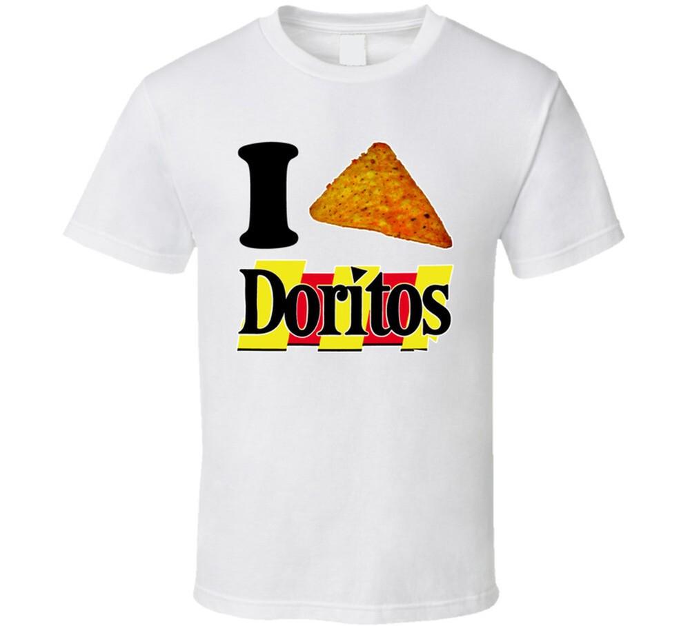 

I Heart Love Doritos Chips Nacho Cool Ranch T Shirt Unisex T-Shirt L