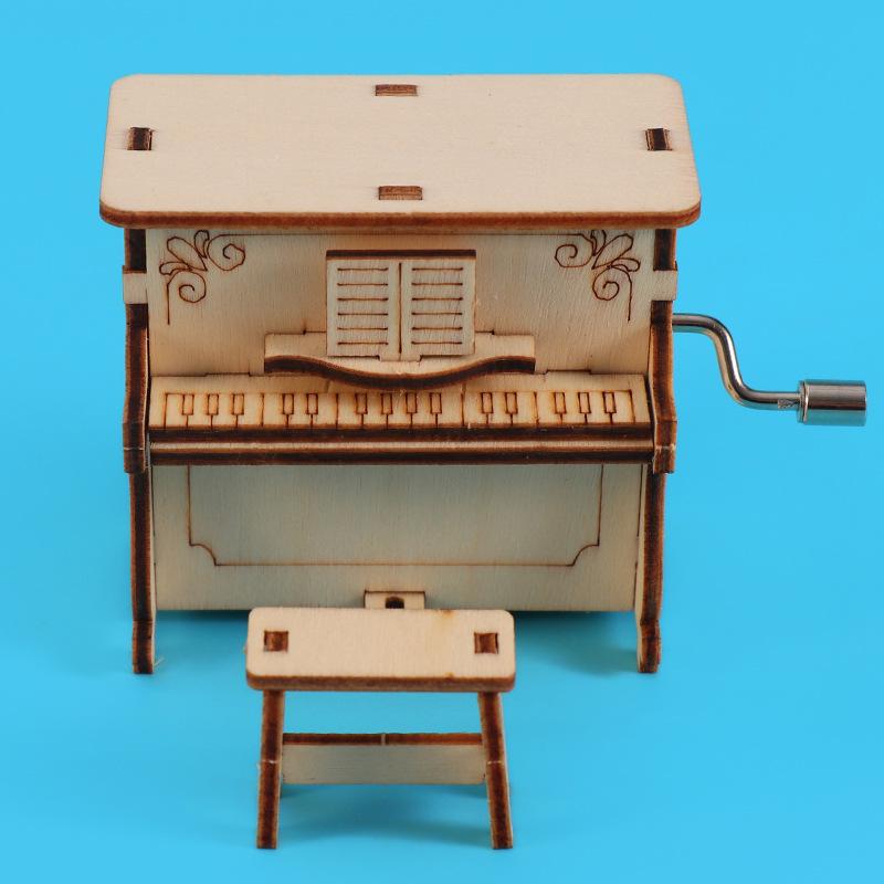 

Сделай сам музыкальную шкатулку-пианино: Игрушка для обучающего научного эксперимента ручной работы