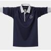 2026 Long Polo Shirt Mens Stand Collar Polo Shirts Embroidery Casual Cotton 6XL Full Tops POLO Shirt