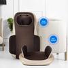 50W 2 Modes Massage Seat Cushion Chair-Neck Back Massager with Heat Rolling Kneading for Back Pain Relief