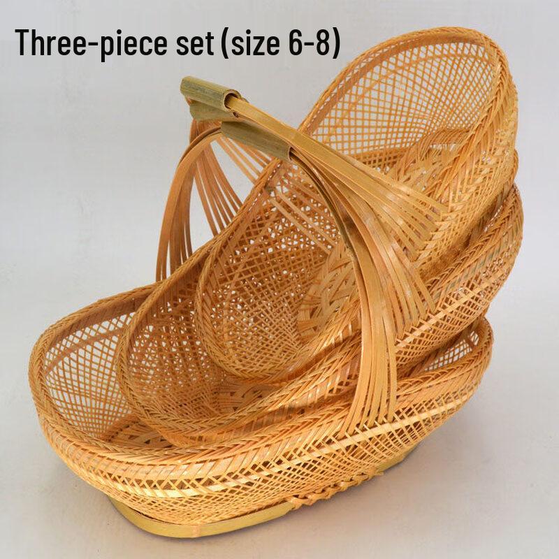Handmade Bamboo Woven Baskets