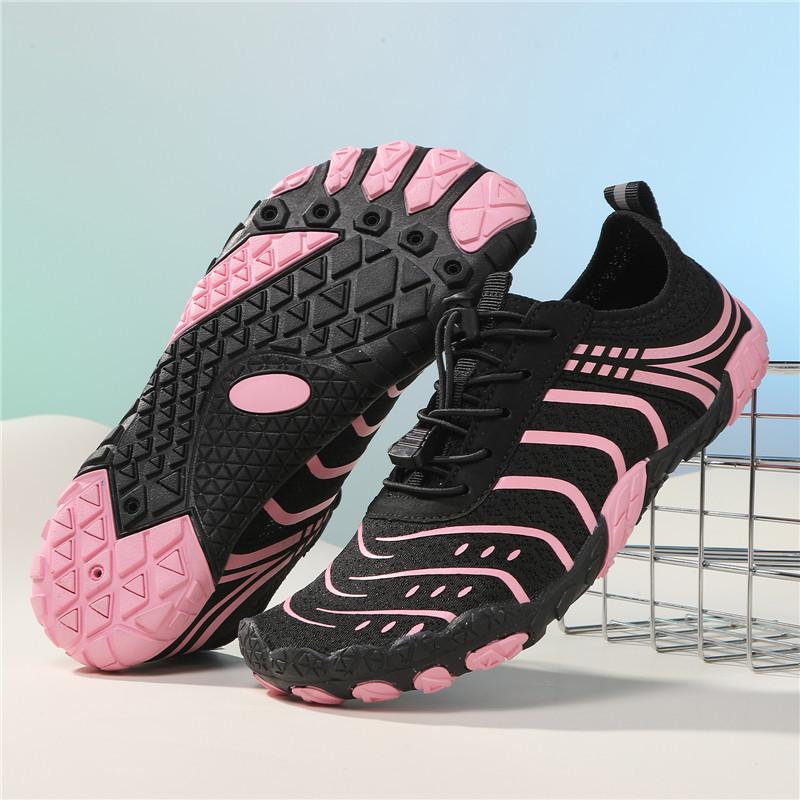 Popular outdoor wading shoes men's and women's breathable and quick-drying five-finger beach swimming shoes indoor sports fitness skipping rope