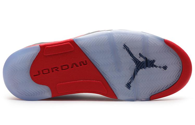 Jordan 5 Retro Fire Red Black Tongue 2013 136027-120