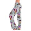 Womens Pajama Pants Sleepwear Casual Drawstring Elastic Waist Pants Comfy Straight Yoga Loose Trousers