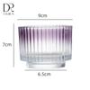 Gradient Nordic Glas Kerzenhalter Glas