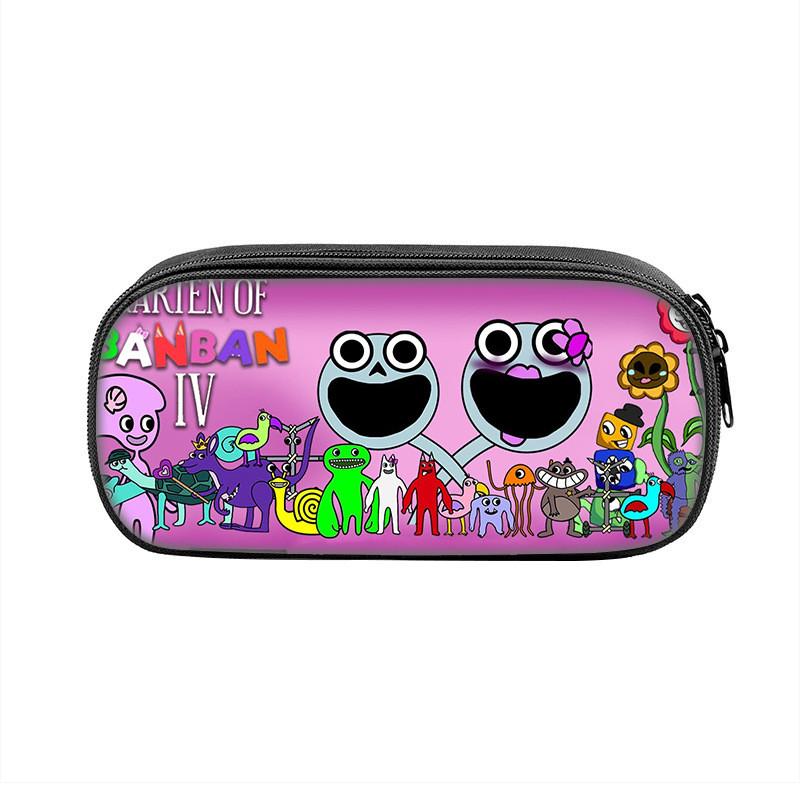 Garten Of Banban Pencil Case With Nylon Material For School Students And Gift Use