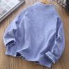 2025 Autumn Kids' Skin-Friendly Fleece Stand Collar Base Layer Top - Super Warm & Lightweight for Boys and Girls