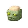 1/5Pcs Halloween Cube Head Figurine Spooky Mini Skull Pumpkin Zombie Black Cat Head Resin Statue Toy Home Office Desktop Decoration Ornament
