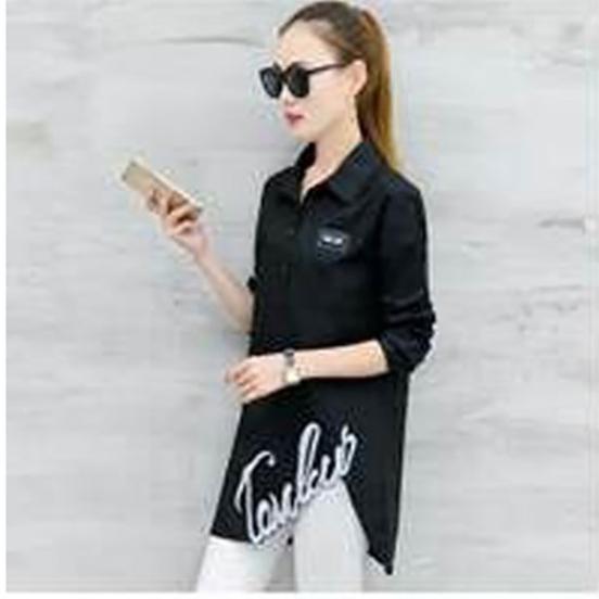 Shirts Women Long Sleeve Blouse Women's Embroidery Shirt Spring Wild Ladies Blouses Plus Size women clothing