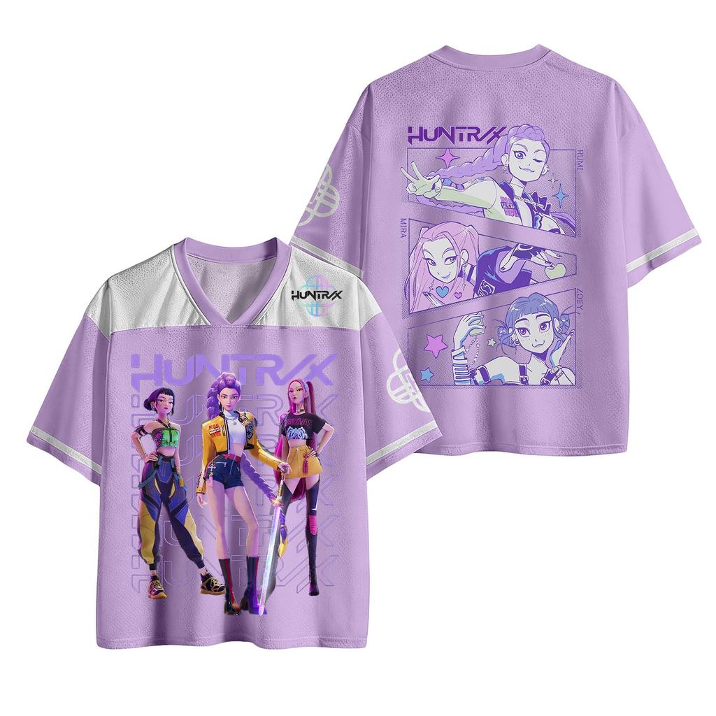 Kinder Mode Bedruckter Rundhals Kurzarm Pullover Top