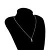 Gift Sparkly Ultra thin Party Pendant Clavicle Chain Gold Bar Choker Korean Style Women Necklace