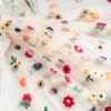 Elegant Lace Embroidery Tablecloth For Dining Table Decoration Polyester Fabric And Easy To Cleaning