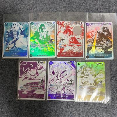 ONE PIECE Card Game 4th Anniversary Treasure Four Emperor Complete Set