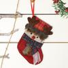 Cute Christmas Sock Ornaments Handmade Christmas Tree Pendant  Christmas Gift