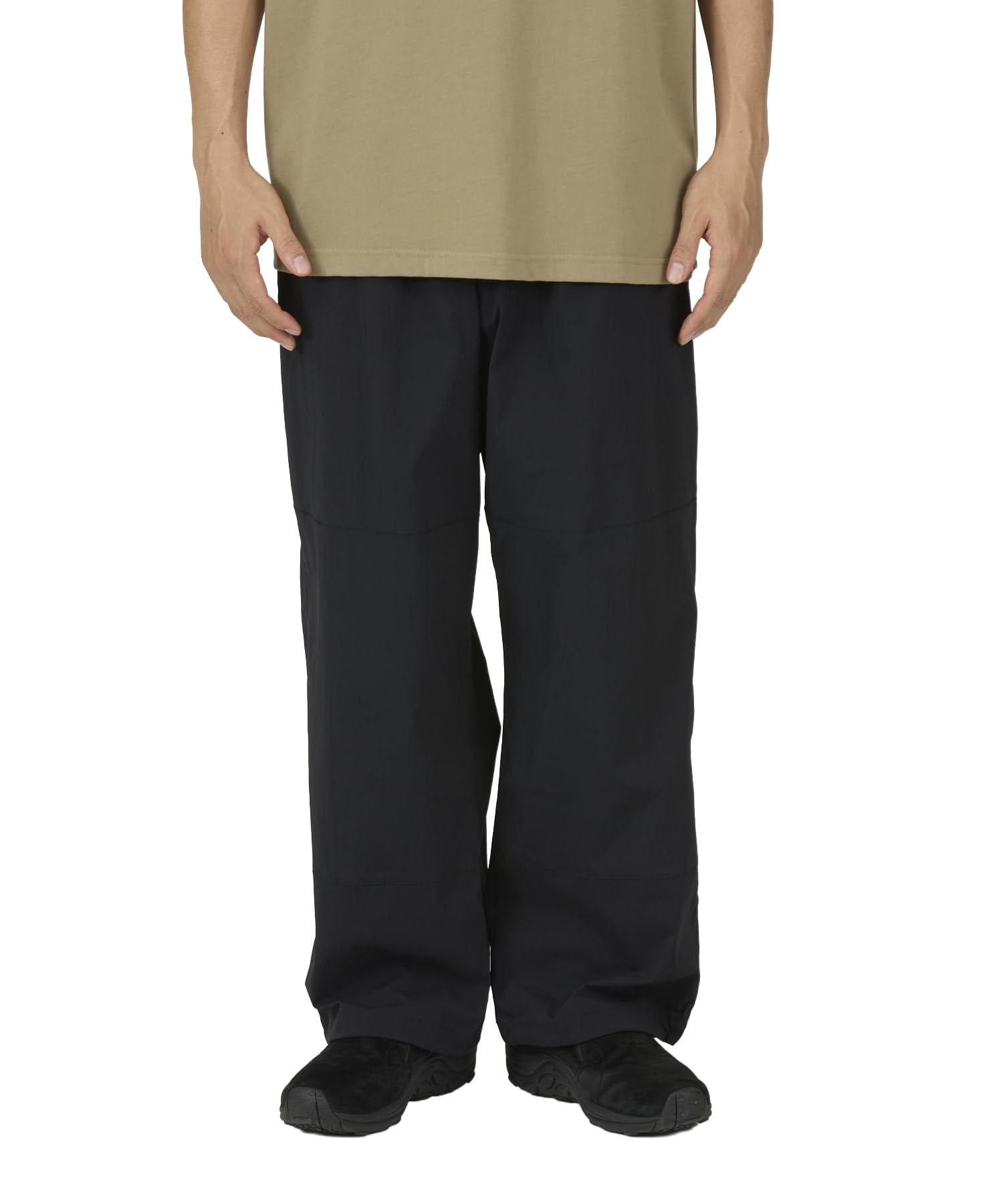 Snow Peak New Standard Easy Wide Pants Long and Size S NSD-PT-25AU002 Pants, Pants, Men s Women s, Black, чёрный