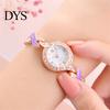 Fashion Women Shiny Rhinestone Quartz Analog Bracelet Dress Wrist Watch Gift