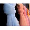 High-Density Swiss Gauze Wedding Decoration: Chair Backs, Curtains, Ceiling & Table Decor